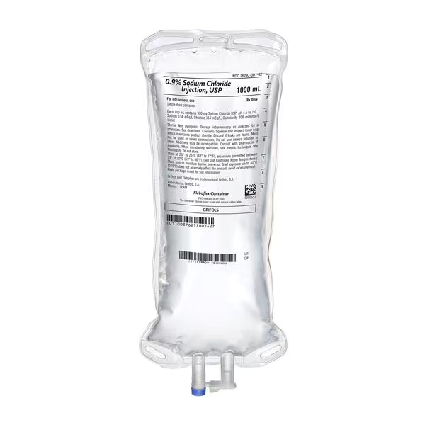 Grifols Fleboflex® 0.9% Sodium Chloride Injection, 100mL, USP 