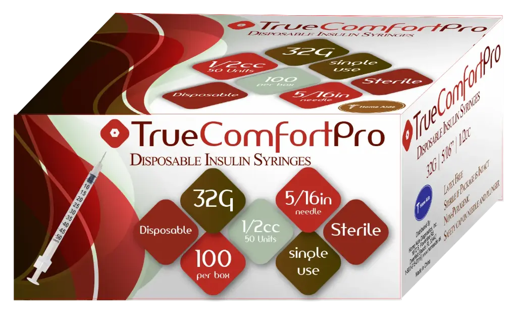 Home Aide True Comfort 32G, 5/16'', .5cc