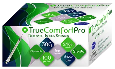 Home Aide True Comfort 30g, 5/16'', 1cc