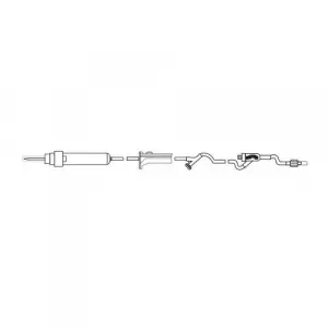 MedSource Labs 83”, 10 Drop, Split Septum Y-Site, Needleless PRN