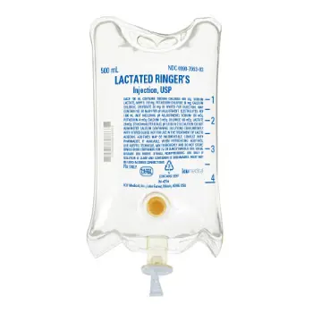 [1142811] ICU Lactated Ringer's Injection, 500mL, USP