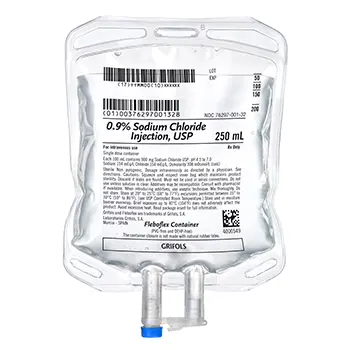 [1147403] Grifols Fleboflex® 0.9% Sodium Chloride Injection, 250mL, USP