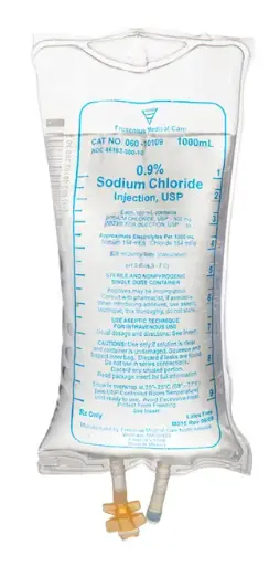 [1137310] Fresenius Medical Care 0.9% Sodium Chloride Injection, 1000mL, USP