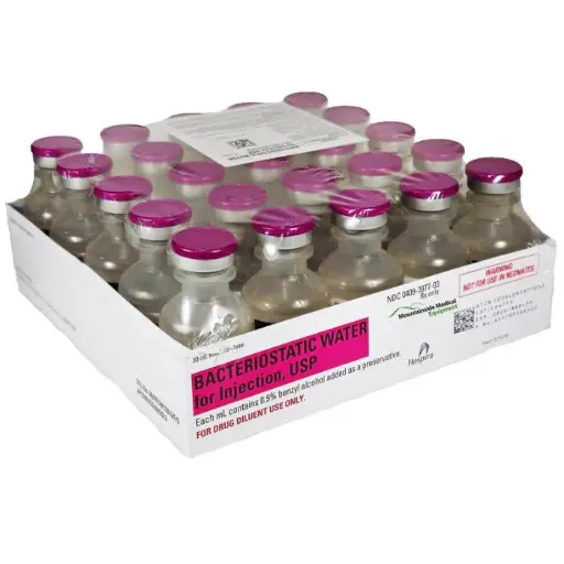 Pfizer Bacteriostatic Water Injection, 30mL, Multiple Dose Vials