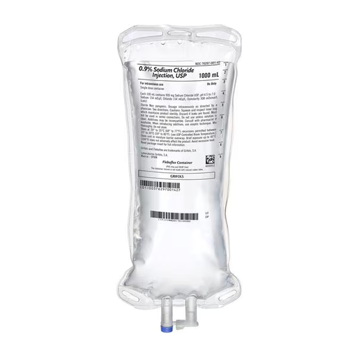 [1147402] Grifols Fleboflex® 0.9% Sodium Chloride Injection, 100mL, USP 