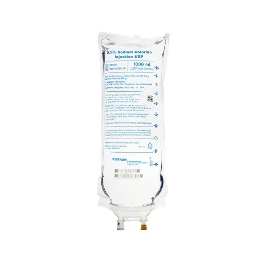 [1122705] B. Braun EXCEL® PLUS 0.9% Sodium Chloride Injection, 1000mL, USP