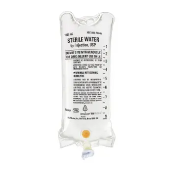 [1142830] ICU Sterile Water Injection, 1000mL, USP