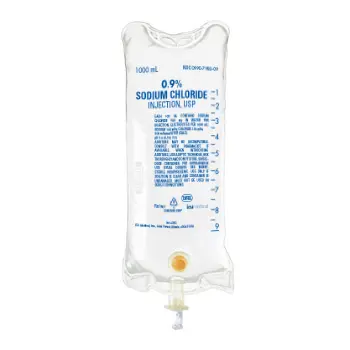 [1142801] ICU 0.9% Sodium Chloride Injection, 1000mL, USP