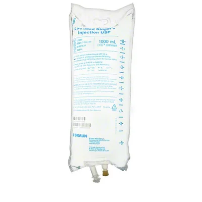 B. Braun E3® Lactated Ringer's Injection, 1000mL, USP 