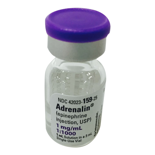 [122701] Adrenalin® Epinephrine Injection, 1mg/mL, 1mL SDV, USP
