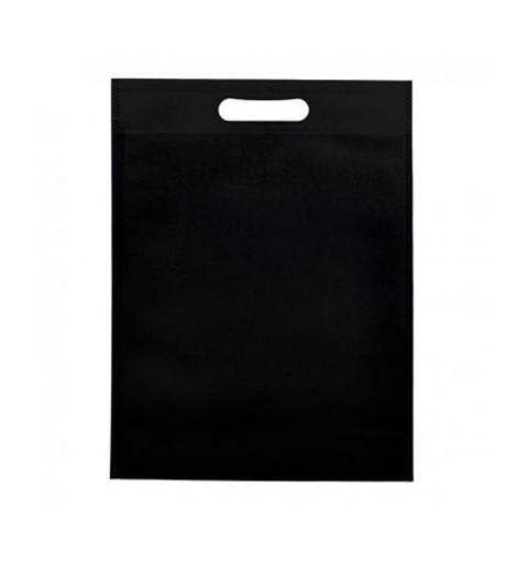 [9036001] Custom Logo Bags, Black, Die-Cut